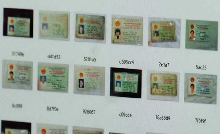 17 GB dữ liệu được cho là CMND bị rò rỉ được rao bán trên diễn đàn.
